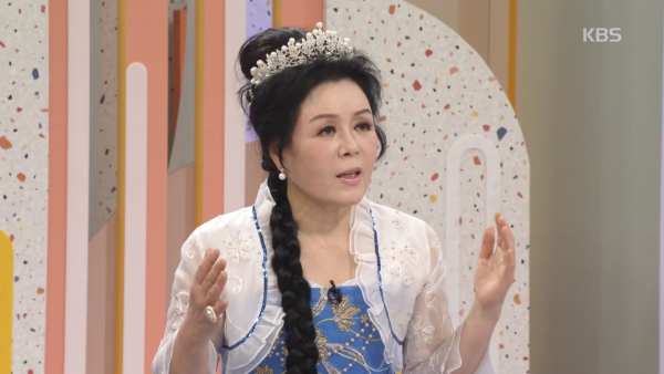 ▲탤런트 신신애가 10일 KBS 1TV 교양프로그램 '아침마당'에 출연했다. ⓒKBS