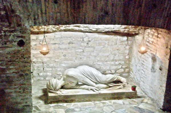 ▲산타 체칠리아의 동상. ⓒttnotes.com