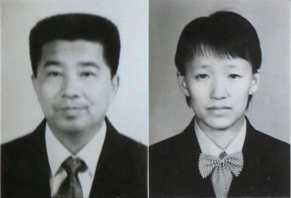 ▲동방번개 창시자 조유산(赵维山·왼쪽)과 현 부인 양향빈(杨向彬).