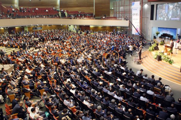 ▲총회재판국 보고가 진행되고 있다. ⓒ이대웅 기자