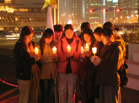 기독청년연합회의 성탄연합행사장면 ⓒ기독청년연합회 제공