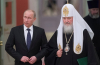 키릴 러시아정교회 총대주교(오른쪽)와 블리디미르 푸틴 대통령. ⓒ미국 크리스천포스트 via RIA