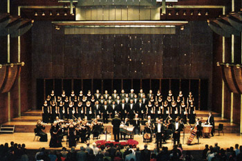 브니엘 콘서트 콰이어의 연주 장면. ⓒ Penielchoir.com