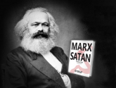 ‘마르크스와 사탄’(Marx and Satan) ⓒ한국 순교자의 소리