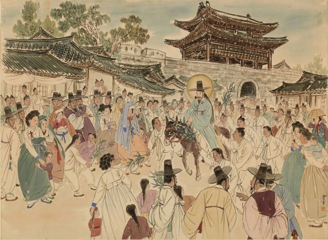 예루살렘 입성 ⓒ서울미술관