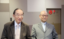 김명혁 목사와 박병석 목사의 모습. ⓒ이대웅 기자