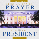 ‘대통령을 위한 특별 기도의 날’ 포스터. ⓒ빌리그래함복음주의협회 제공