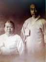 故 최봉인 장로(오른쪽) ⓒ최지연 사모 제공