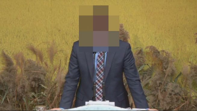 J 목사의 2015년 11월 15일 설교 모습. ⓒ교회 동영상 캡처