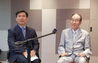 대담하고 있는 김명혁 목사와 이은선 교수(오른쪽부터). ⓒ이대웅 기자