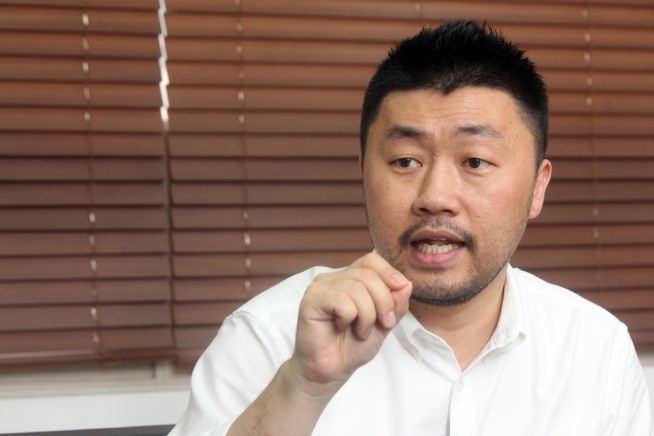 국대떡볶이 김상현 대표는 “적어도 교회와 기독교인이라면 자유민주주의를 지키기 위해 싸워야 한다”고 했다. ⓒ송경호 기자
