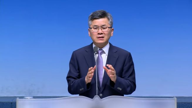 ▲분당우리교회 이찬수 목사 ⓒ분당우리교회 설교 영상 캡쳐