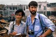 캄보디아 공산 정권의 학살 역사를 그린 영화, &lt;킬링 필드&gt;.