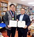 박효우 목사(좌)와 김영찬 목사(우) 