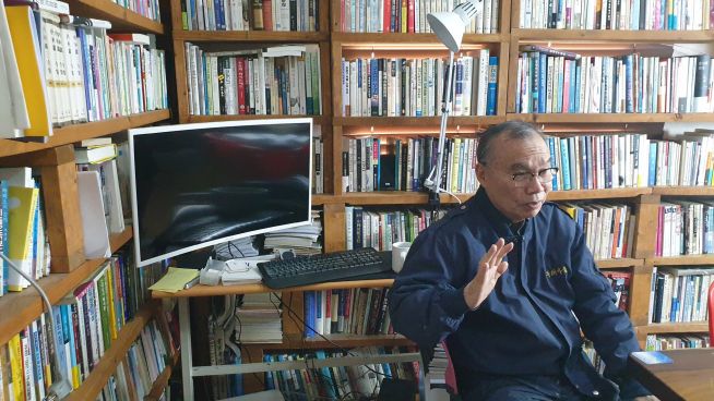 김진홍 목사는 전광훈 목사를 적극 지지하면서도, 기독교 정당에 대해서는 절대 반대한다고 말하는 등 몇몇 사안에 대해서는 분명히 선을 그었다. ⓒ송경호 기자