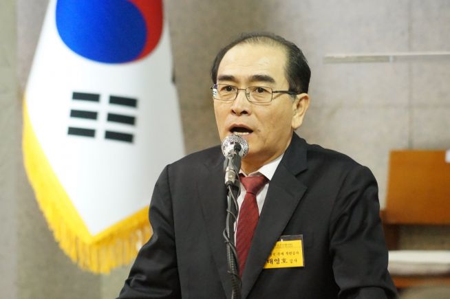 태영호 전 영국 주제 북한 공사. ⓒ김신의 기자