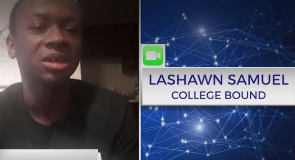 가난 속에서도 학업에 매진해 12개 대학에서 입학허가를 받은 라숀 사무엘.