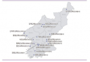 북한 내 교화소 위치.