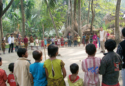 선교사들 80%가 코로나 팬데믹으로 인해 선교활동에 큰 제약이 있다고 답했다. 사진은 인도 한 선교지의 모습.