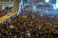 지난해 홍콩에서 열렸던 대규모 시위 모습 ⓒStudio Incendo