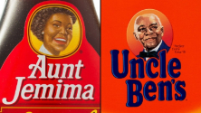 플로이드 사건의 여파로 미국에서 가장 많이 팔리고 있는 식품의 얼굴 로고도 변경될 것으로 보인다. 사진은 앤트 제미마와 엉글 벤스의 상품 로고.