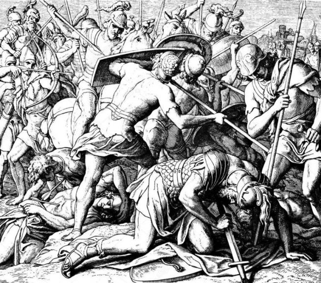 사울의 죽음(1860), 율리우스 슈노르 폰 카롤스펠트