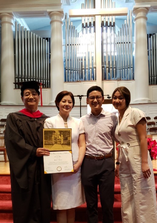 김아브라함 전도사 가족