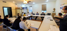 할렐루야대회 첫 준비모임이 11일 교협회관 회의실에서 진행되고 있다.
