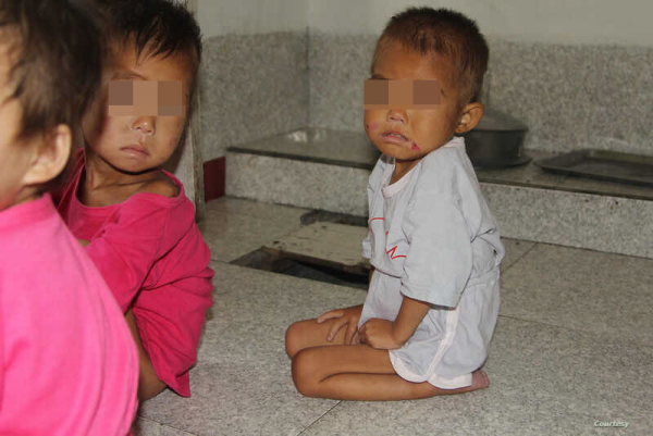 북한 아동의 모습 ©VOA