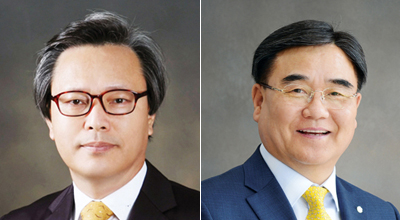 남태섭 목사(왼쪽)와 배광식 목사
