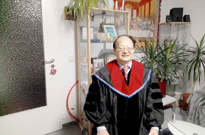 임직받은 박창수 목사. ⓒ경향노회