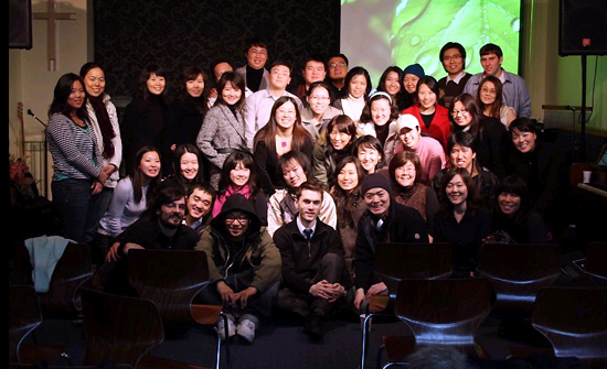 가스펠 까페에서 모임이후  ⓒJAKU