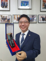 국민의힘 지성호 의원(북한인권위원장)이 21일 한원채인권상을 수상했다. ⓒ지성호 의원실 제공