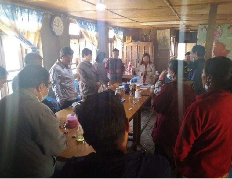 미얀마 기독교인들