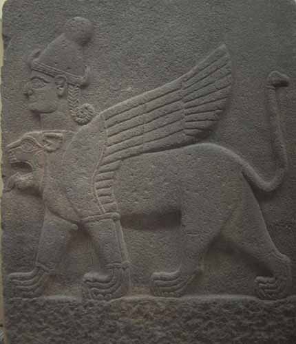 인간의 머리와 사자의 머리를 가진 키메라, 히타이트 후기 시대. ⓒ앙카라 아나톨리아 문명 박물관
