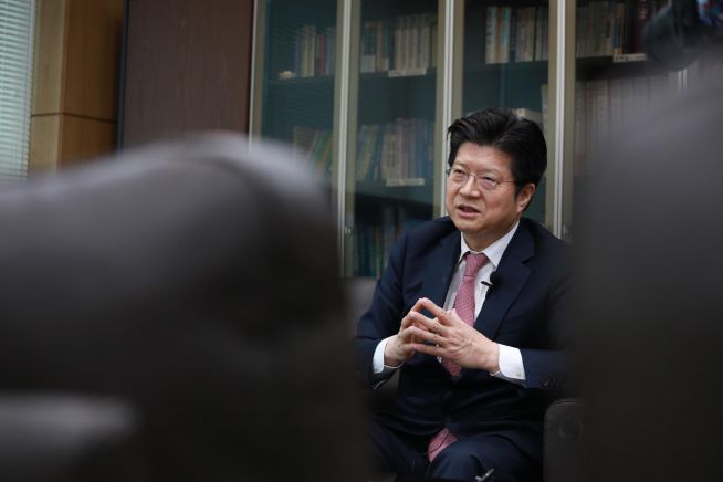 순복음원당교회 고경환 목사가 본지와 인터뷰하고 있다. ⓒ송경호 기자