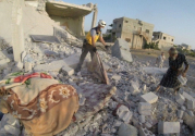 폭격 당한 시리아 지역.(본 기사와 직접적인 관련 없음) ©월드비전 제공 