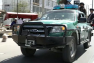 카불 시내를 차량으로 이동하고 있는 탈레반. ⓒBBC 보도화면 캡쳐