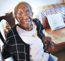 110세 생일을 맞은 비올라 로버츠 램프킨 브라운(Viola Roberts Lampkin Brown) 여사