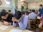 다민족 교회 한국부 포럼 중에 중동지역을 위해 기도