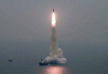 지난해 잠수함발사탄도미사일(SLBM) ‘북극성 3호’ 발사 장면. ⓒ인터넷 캡처