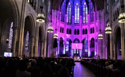 2020년 마틴 루터 킹 주니어 목사 기념일 당시 수백 명의 기독교인들이 맨해튼 리버사이드교회에 모였다. ⓒ미국 크리스천포스트