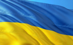 우크라이나 국기. ⓒPixabay
