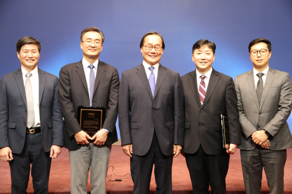 왼쪽부터 이상현 목사, 고훈 목사, 호성기 목사, 김기석 목사, 안사무엘 목사