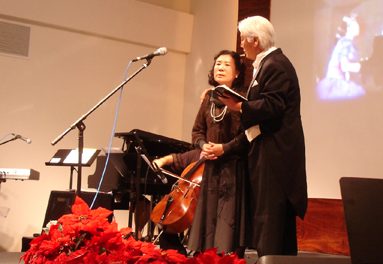 김원경 장로와 한은재 교수의 듀엣은 많은 이들의 눈시울을 적시게 했다.