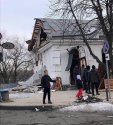 러시아군의 폭격으로 파괴된 우크라이나정교회 수도원의 모습. ⓒ우크라이나 특별통신정보보호국(SSSCIP) 공식 트위터