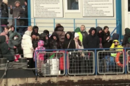 우크라이나 난민들의 모습. ⓒChannel 4 News