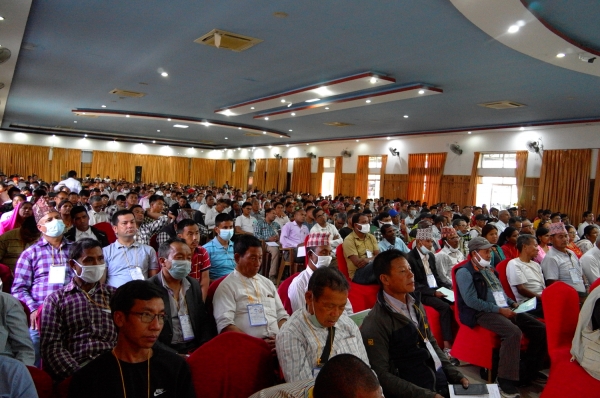 네팔교회협의회 주최 제64차 연차 총회에 참석한 네팔 목회자들