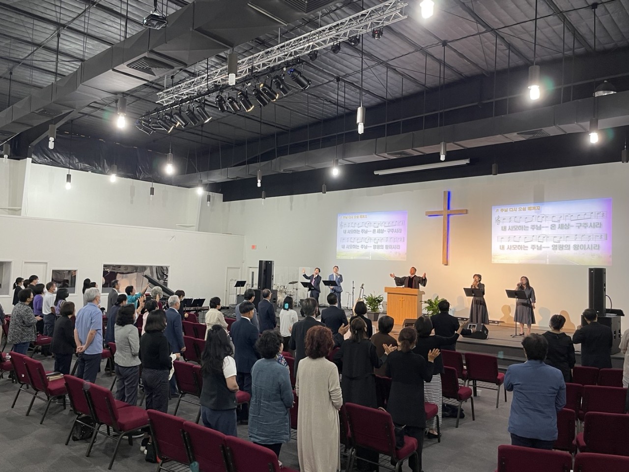 휴스턴 PCA 한인남부노회 고난 주간 연합 예배