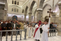 이라크의 한 교회에서 2022년 부활절예배가 드려졌다. ©ACN